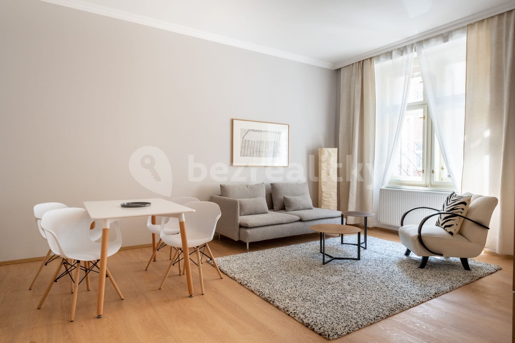 2 bedroom with open-plan kitchen flat to rent, 77 m², Březinova, Prague, Prague 2 bedroom with open-plan kitchen flat to rent, 77 m², Březinova, Prague, Prague