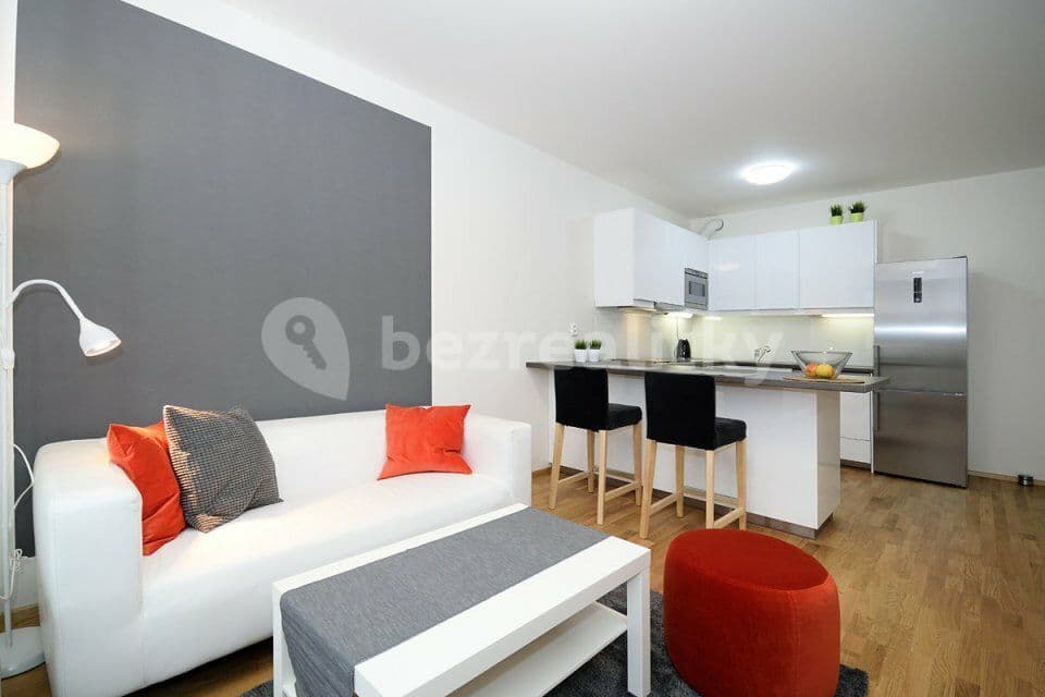 1 bedroom with open-plan kitchen flat to rent, 53 m², Makedonská, Prague, Prague 1 bedroom with open-plan kitchen flat to rent, 53 m², Makedonská, Prague, Prague