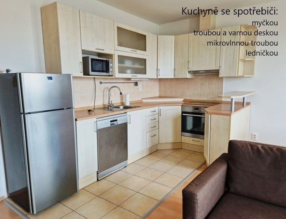 1 bedroom with open-plan kitchen flat to rent, 46 m², Místecká, Prague, Prague 1 bedroom with open-plan kitchen flat to rent, 46 m², Místecká, Prague, Prague
