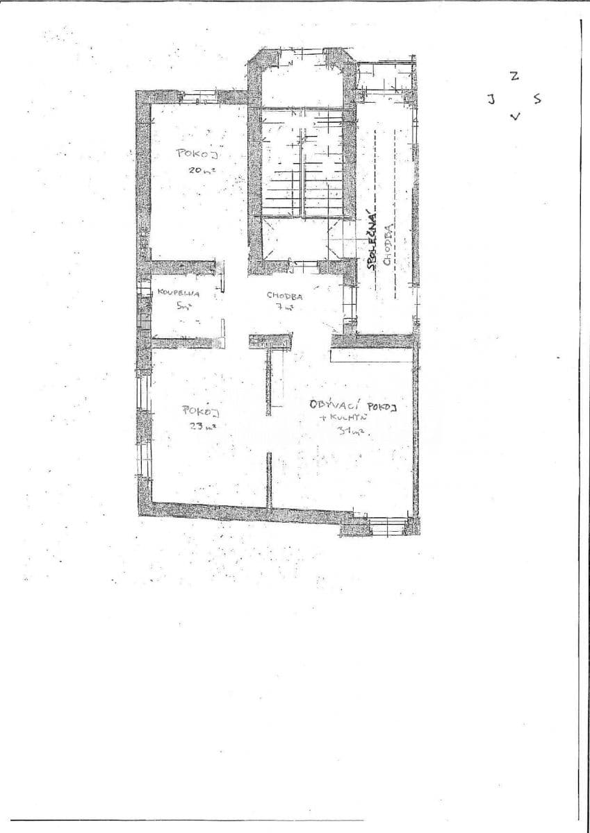 2 bedroom with open-plan kitchen flat to rent, 88 m², U Nádražní lávky, Prague, Prague 2 bedroom with open-plan kitchen flat to rent, 88 m², U Nádražní lávky, Prague, Prague