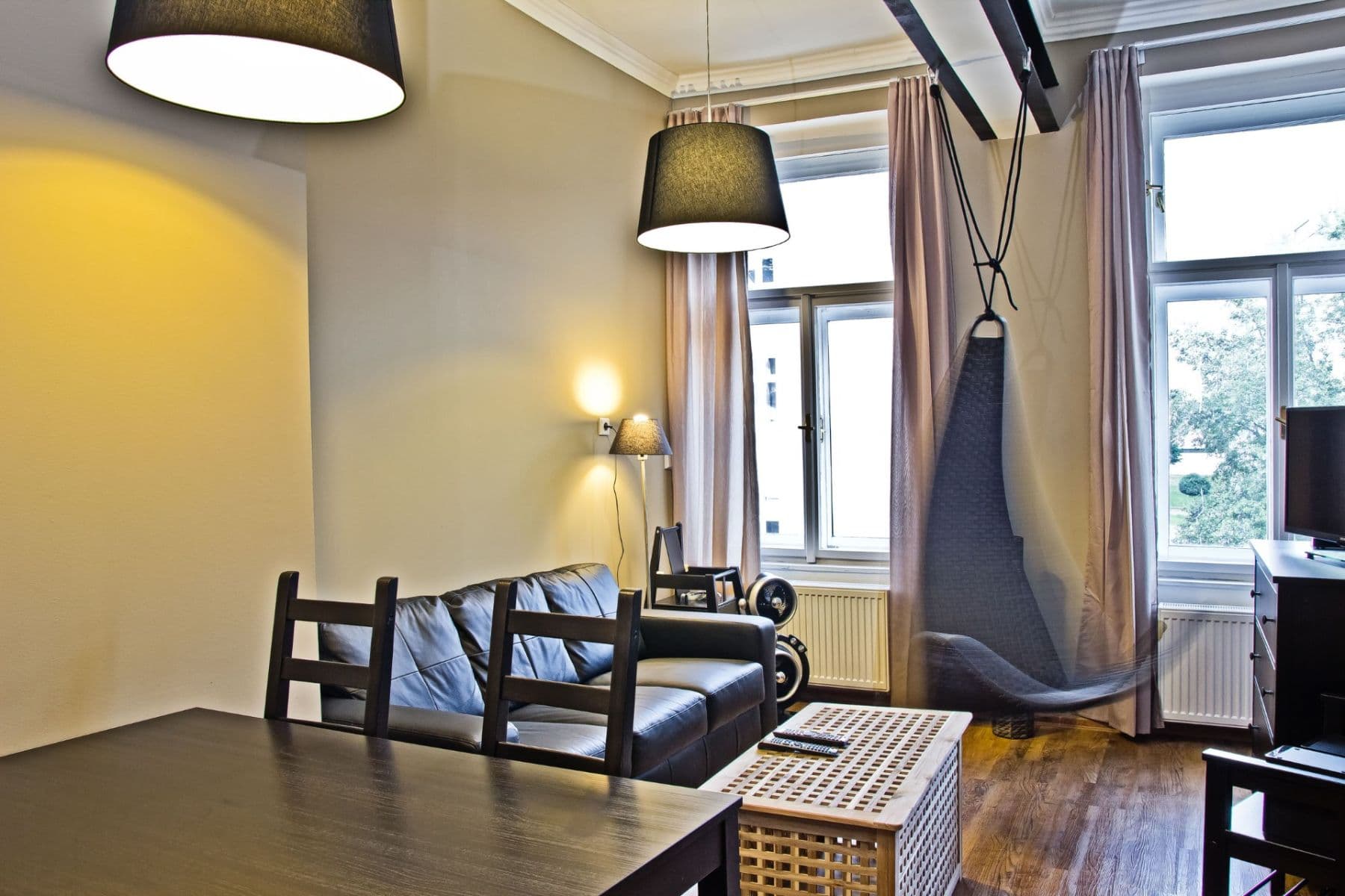 2 bedroom with open-plan kitchen flat to rent, 50 m², Koněvova, Prague, Prague 2 bedroom with open-plan kitchen flat to rent, 50 m², Koněvova, Prague, Prague