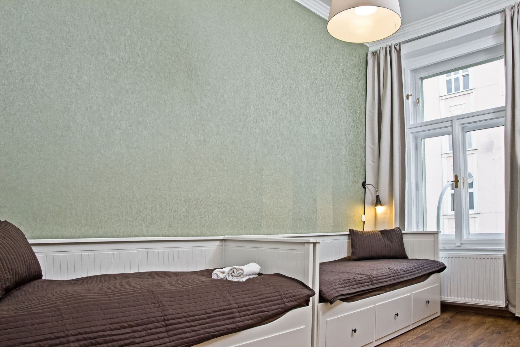 2 bedroom with open-plan kitchen flat to rent, 50 m², Koněvova, Prague, Prague 2 bedroom with open-plan kitchen flat to rent, 50 m², Koněvova, Prague, Prague
