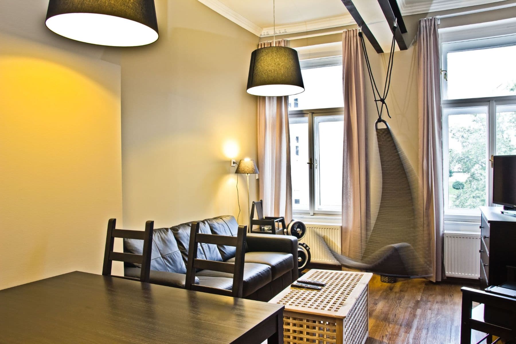 2 bedroom with open-plan kitchen flat to rent, 50 m², Koněvova, Prague, Prague 2 bedroom with open-plan kitchen flat to rent, 50 m², Koněvova, Prague, Prague