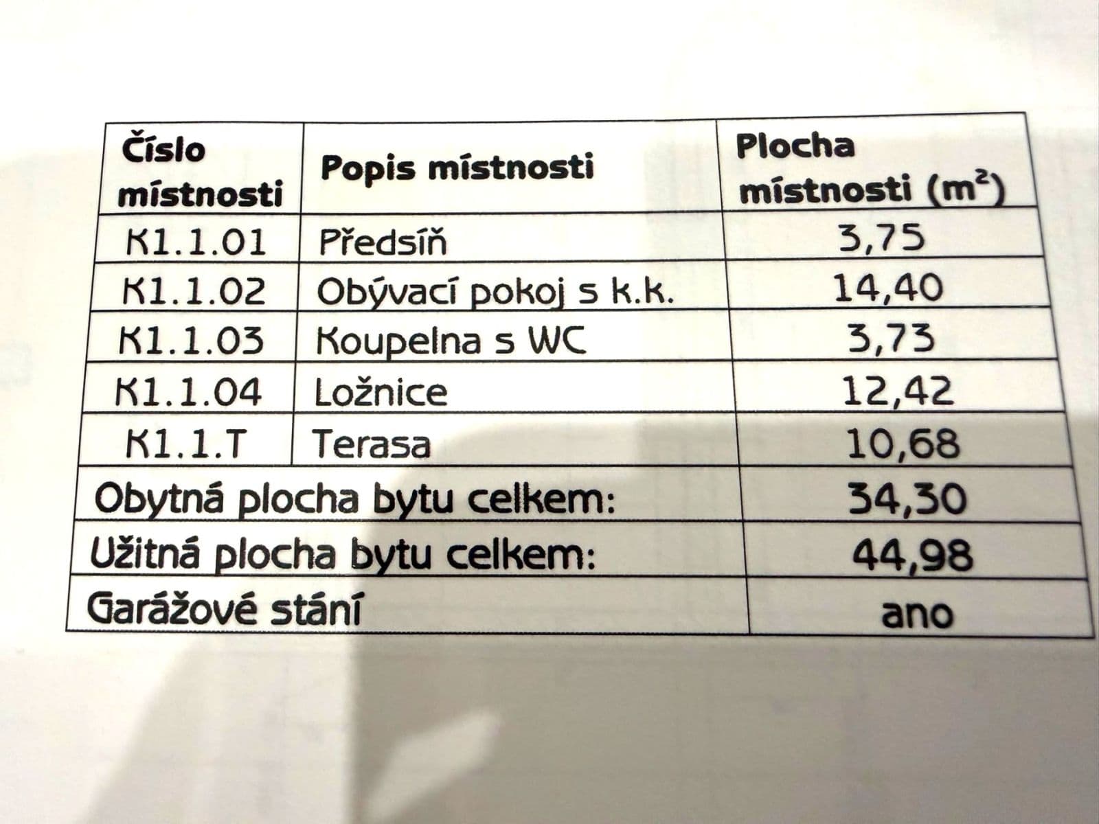 1 bedroom with open-plan kitchen flat to rent, 45 m², Václava Rady, Prague, Prague 1 bedroom with open-plan kitchen flat to rent, 45 m², Václava Rady, Prague, Prague