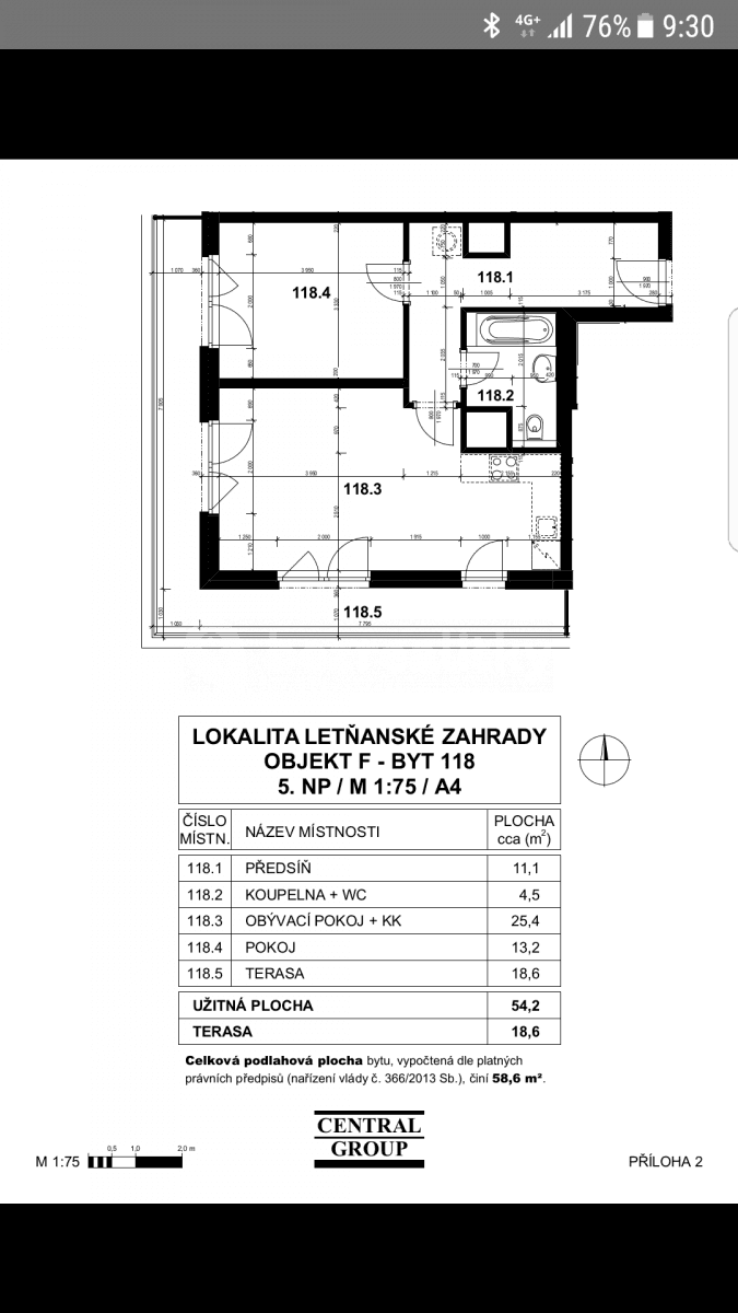 1 bedroom with open-plan kitchen flat to rent, 58 m², Hlučkova, Prague, Prague 1 bedroom with open-plan kitchen flat to rent, 58 m², Hlučkova, Prague, Prague