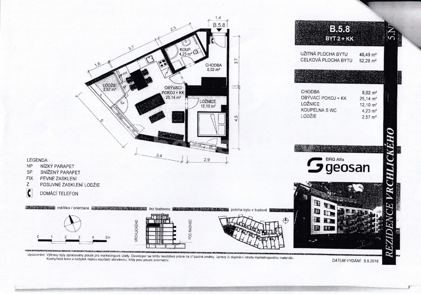 1 bedroom with open-plan kitchen flat to rent, 52 m², Pod radnicí, Prague, Prague 1 bedroom with open-plan kitchen flat to rent, 52 m², Pod radnicí, Prague, Prague