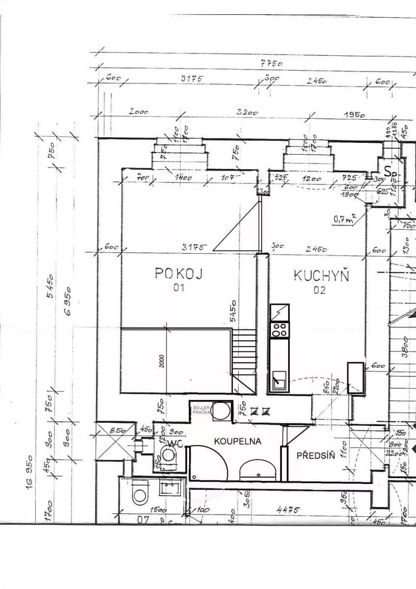 1 bedroom flat to rent, 40 m², Zborovská, Prague, Prague 1 bedroom flat to rent, 40 m², Zborovská, Prague, Prague