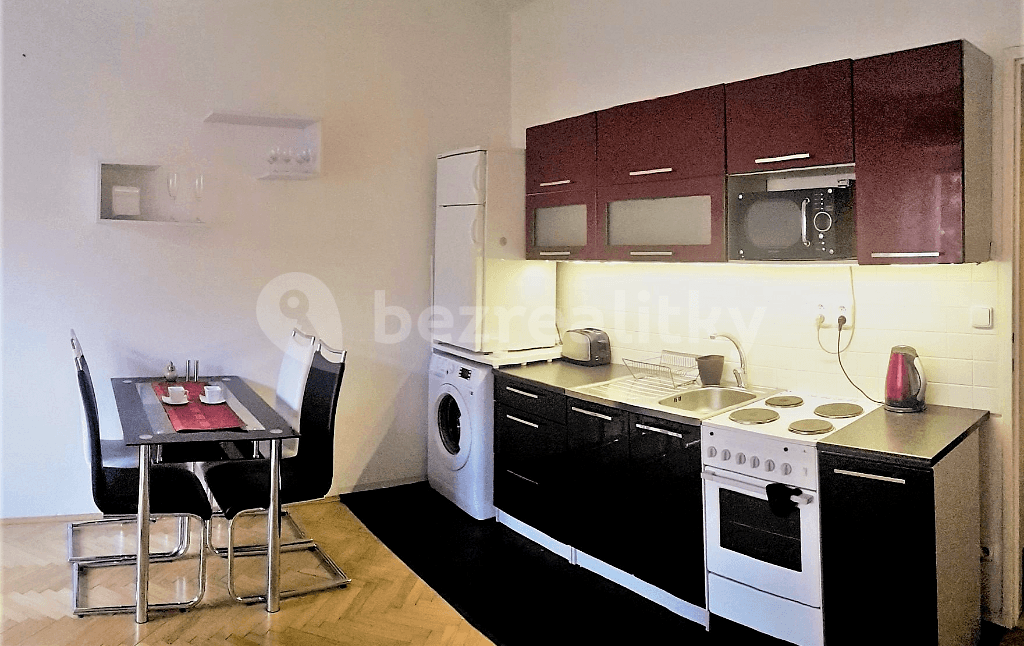 1 bedroom with open-plan kitchen flat to rent, 47 m², Mládeže, Prague, Prague 1 bedroom with open-plan kitchen flat to rent, 47 m², Mládeže, Prague, Prague