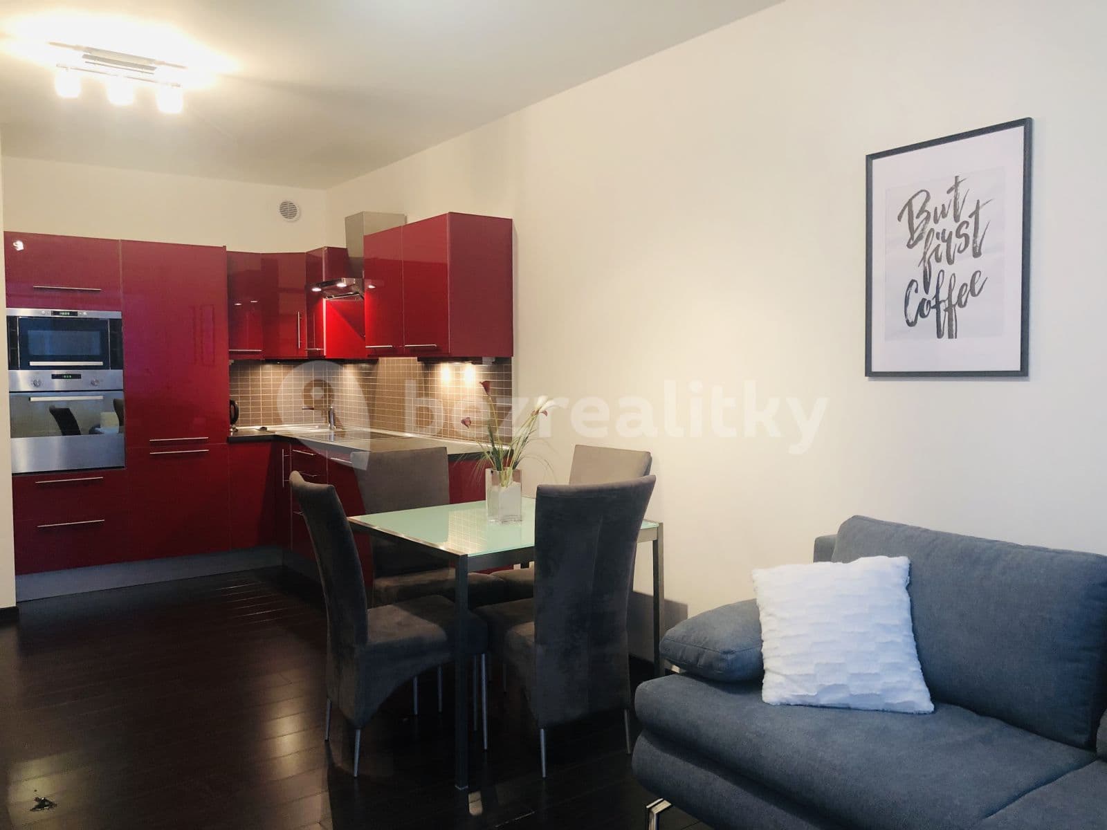 1 bedroom with open-plan kitchen flat to rent, 52 m², Pod Harfou, Prague, Prague 1 bedroom with open-plan kitchen flat to rent, 52 m², Pod Harfou, Prague, Prague