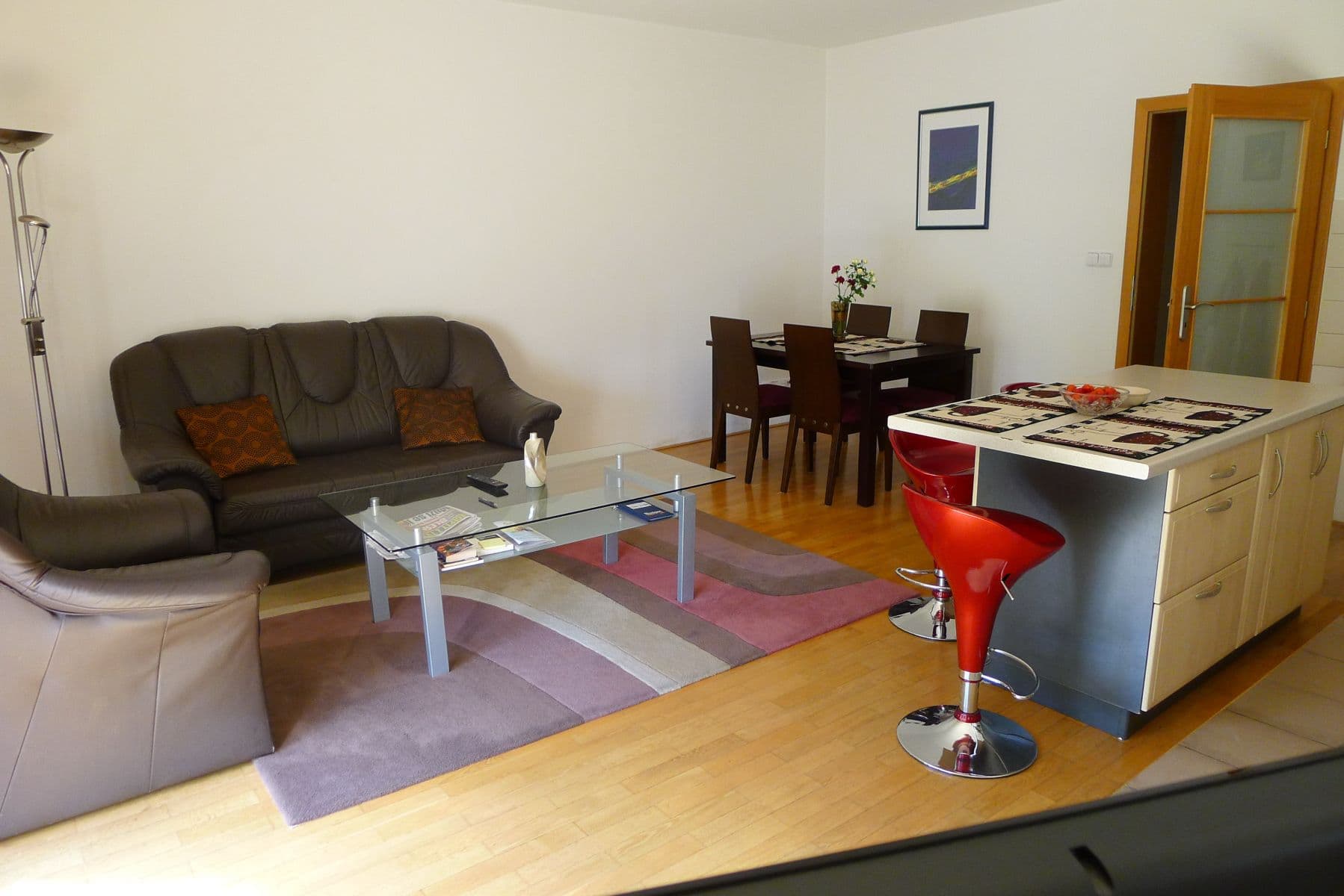 1 bedroom with open-plan kitchen flat to rent, 56 m², Trojská, Prague, Prague 1 bedroom with open-plan kitchen flat to rent, 56 m², Trojská, Prague, Prague