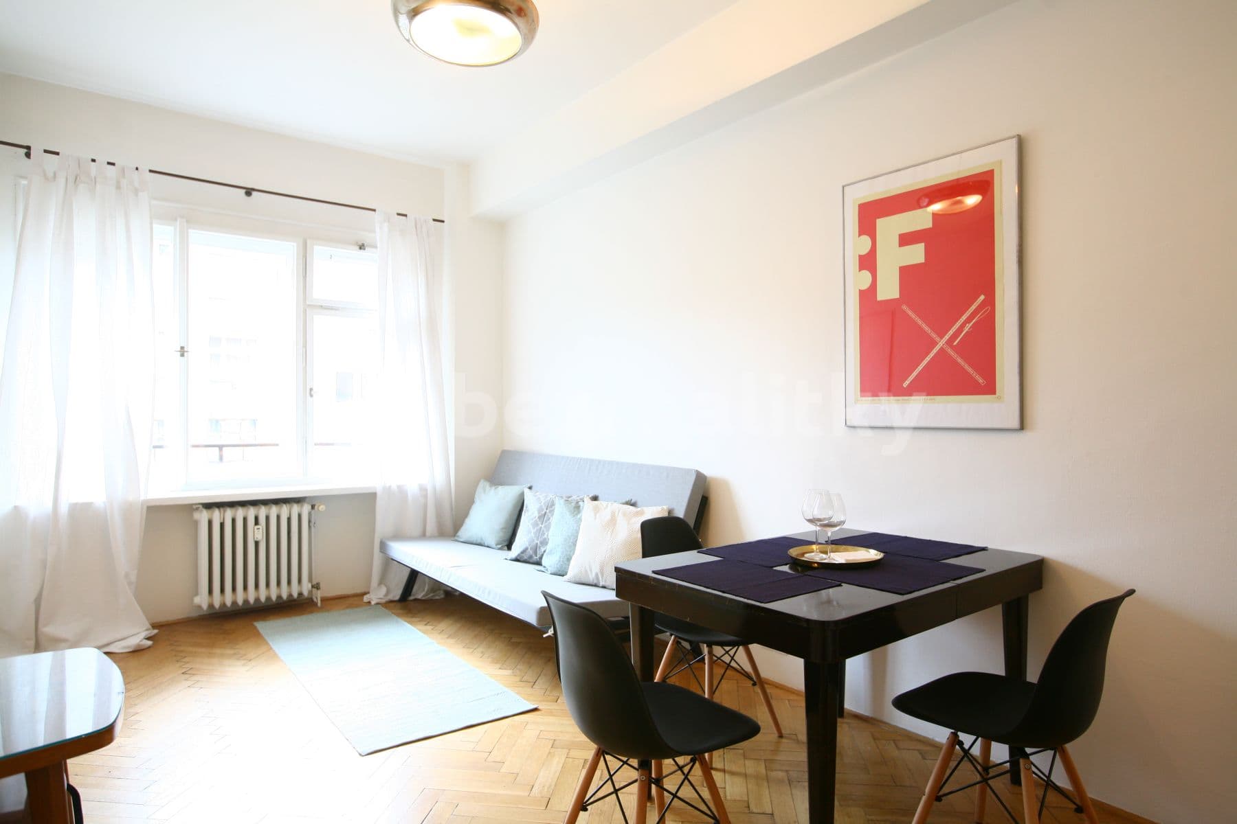 1 bedroom with open-plan kitchen flat to rent, 45 m², Sokolovská, Prague, Prague 1 bedroom with open-plan kitchen flat to rent, 45 m², Sokolovská, Prague, Prague