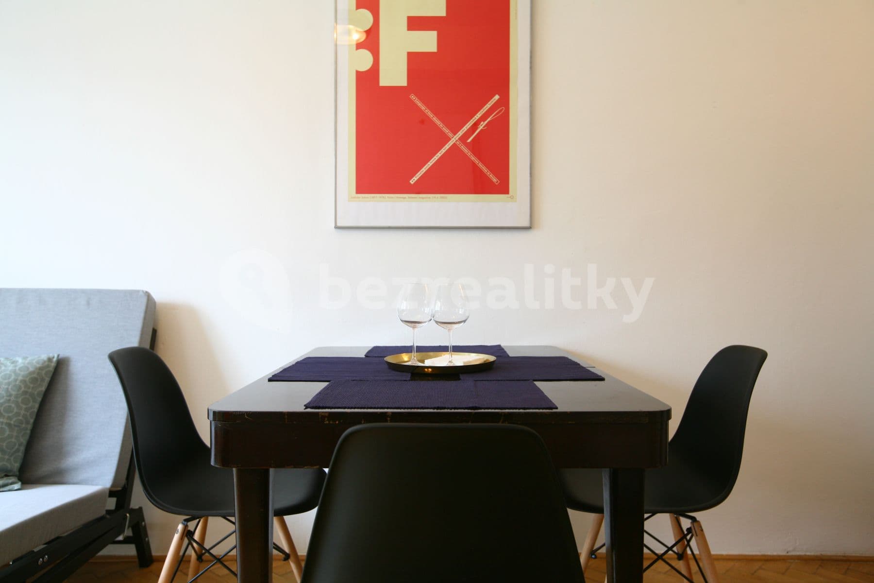 1 bedroom with open-plan kitchen flat to rent, 45 m², Sokolovská, Prague, Prague 1 bedroom with open-plan kitchen flat to rent, 45 m², Sokolovská, Prague, Prague