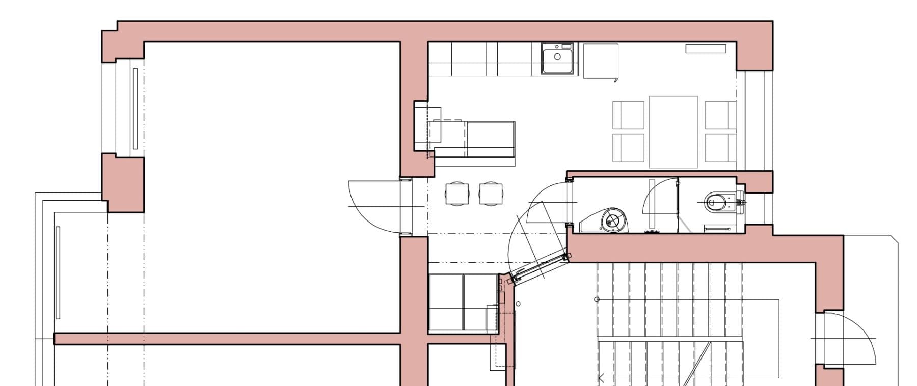 1 bedroom with open-plan kitchen flat to rent, 46 m², Renneská třída, Brno, Jihomoravský Region 1 bedroom with open-plan kitchen flat to rent, 46 m², Renneská třída, Brno, Jihomoravský Region