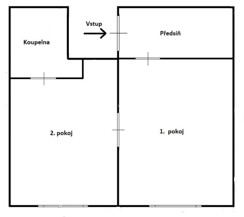 1 bedroom flat to rent, 28 m², Janského, Prague, Prague 1 bedroom flat to rent, 28 m², Janského, Prague, Prague