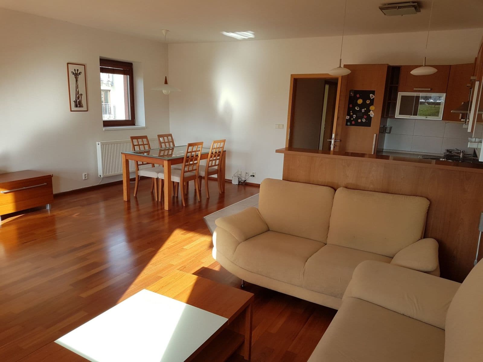 2 bedroom with open-plan kitchen flat to rent, 80 m², Andersenova, Prague, Prague 2 bedroom with open-plan kitchen flat to rent, 80 m², Andersenova, Prague, Prague