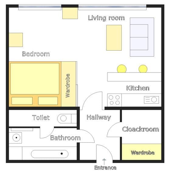 Studio flat to rent, 48 m², Geologická, Prague, Prague Studio flat to rent, 48 m², Geologická, Prague, Prague