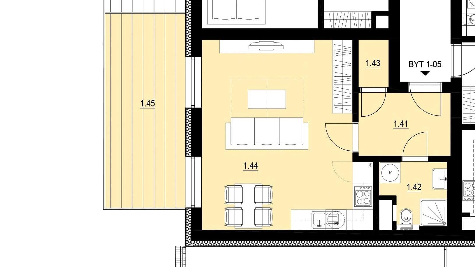 Studio flat to rent, 37 m², Selská, Brno, Jihomoravský Region Studio flat to rent, 37 m², Selská, Brno, Jihomoravský Region