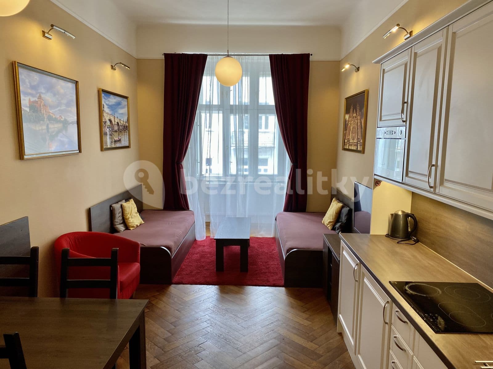 1 bedroom with open-plan kitchen flat to rent, 72 m², Milady Horákové, Prague, Prague 1 bedroom with open-plan kitchen flat to rent, 72 m², Milady Horákové, Prague, Prague