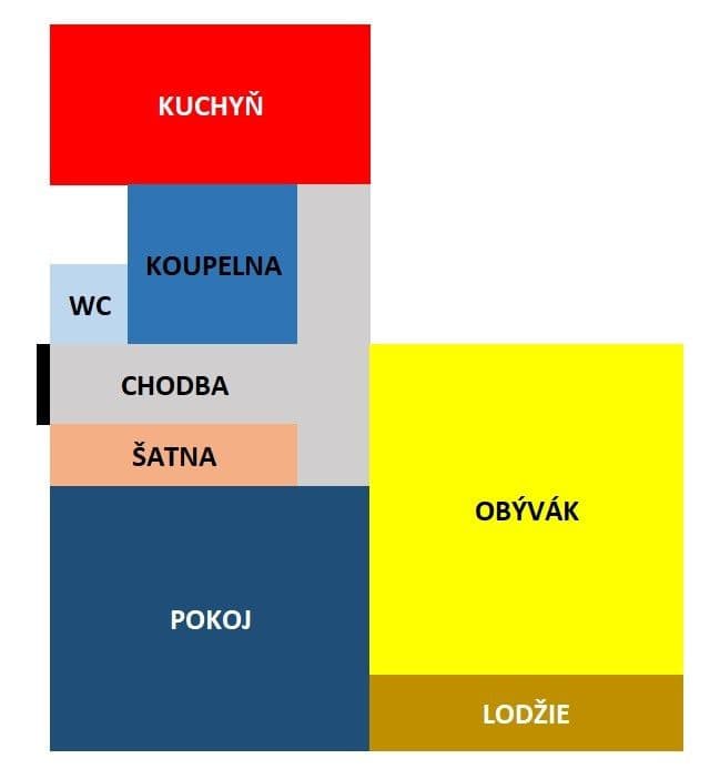 2 bedroom flat to rent, 57 m², Dukelská, Čelákovice, Středočeský Region 2 bedroom flat to rent, 57 m², Dukelská, Čelákovice, Středočeský Region