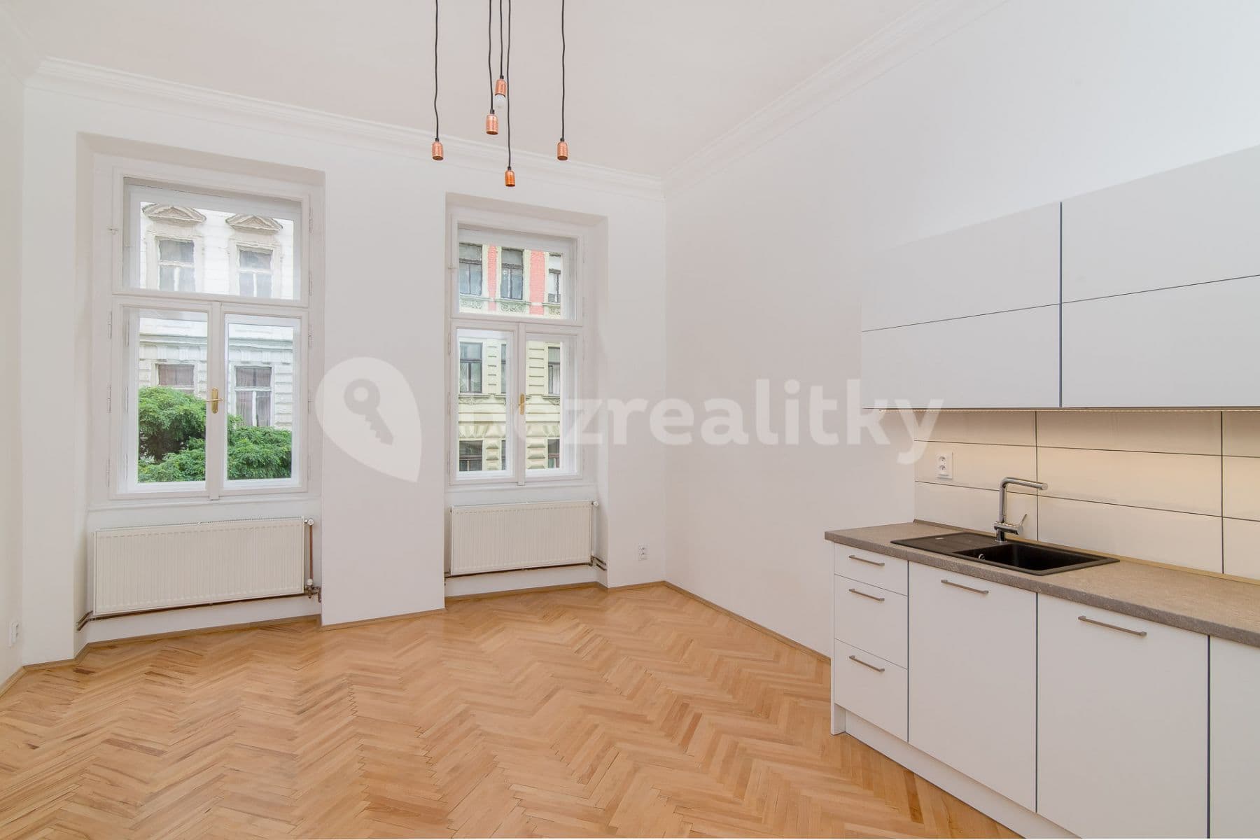 1 bedroom with open-plan kitchen flat to rent, 50 m², Wenzigova, Prague, Prague 1 bedroom with open-plan kitchen flat to rent, 50 m², Wenzigova, Prague, Prague