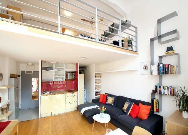 1 bedroom with open-plan kitchen flat to rent, 45 m², Novákových, Prague, Prague 1 bedroom with open-plan kitchen flat to rent, 45 m², Novákových, Prague, Prague