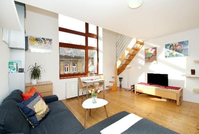 1 bedroom with open-plan kitchen flat to rent, 45 m², Novákových, Prague, Prague 1 bedroom with open-plan kitchen flat to rent, 45 m², Novákových, Prague, Prague