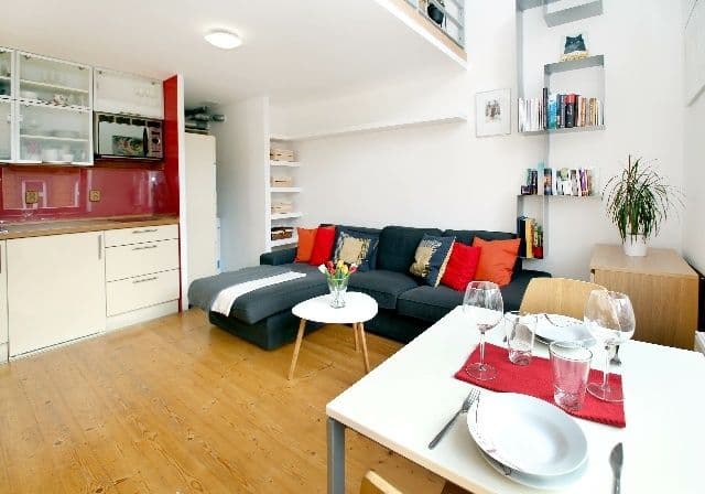 1 bedroom with open-plan kitchen flat to rent, 45 m², Novákových, Prague, Prague 1 bedroom with open-plan kitchen flat to rent, 45 m², Novákových, Prague, Prague