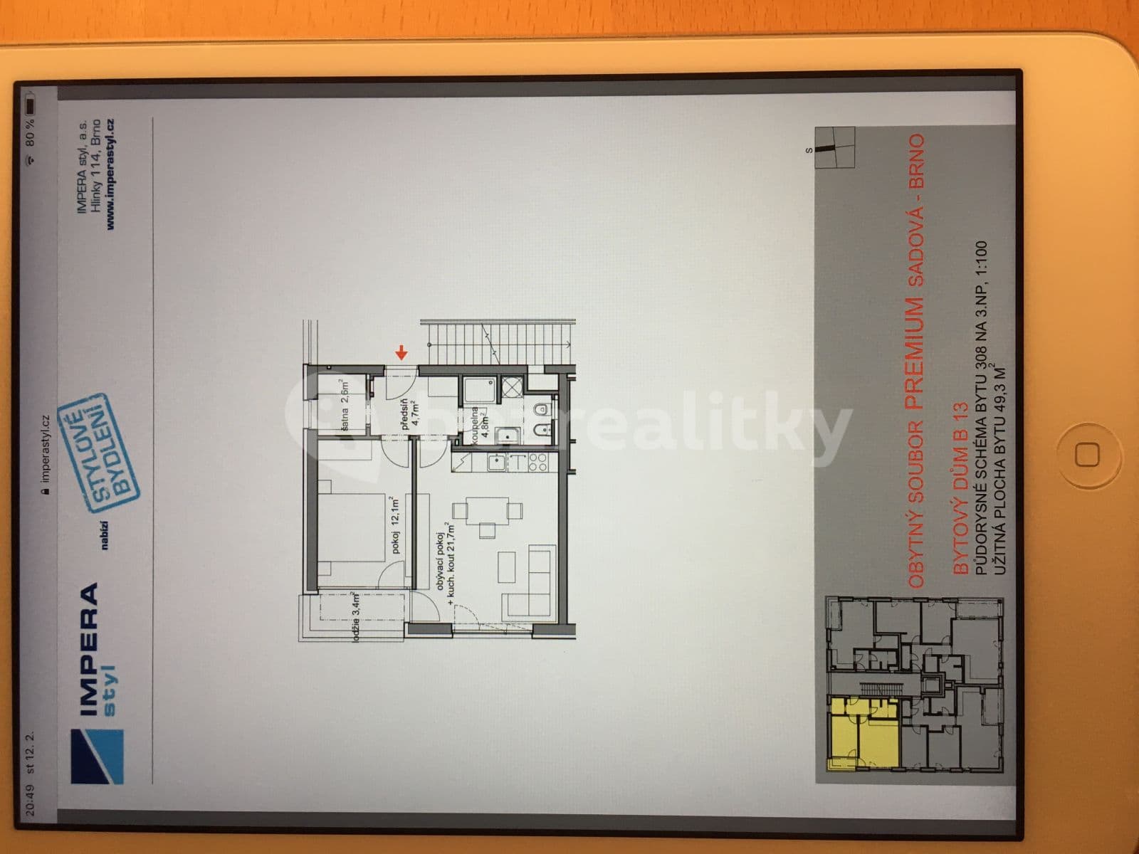 1 bedroom with open-plan kitchen flat to rent, 54 m², Moskalykova, Brno, Jihomoravský Region 1 bedroom with open-plan kitchen flat to rent, 54 m², Moskalykova, Brno, Jihomoravský Region