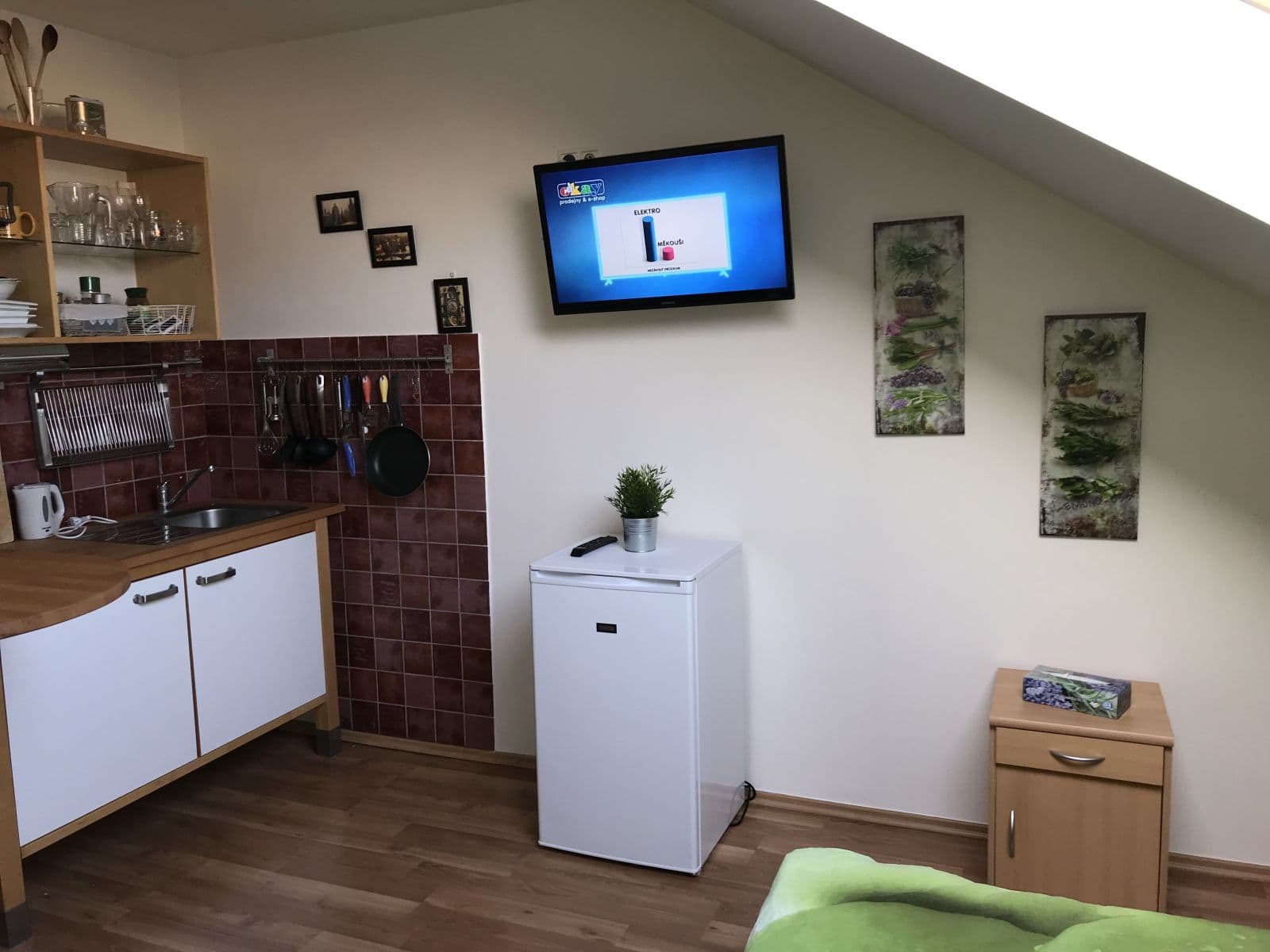 Studio flat to rent, 30 m², Kodaňská, Prague, Prague Studio flat to rent, 30 m², Kodaňská, Prague, Prague