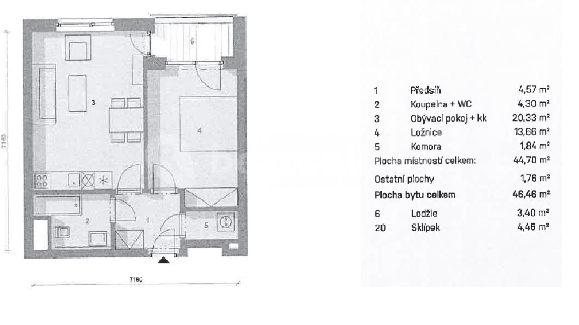 1 bedroom with open-plan kitchen flat to rent, 52 m², Oty Bubeníčka, Prague, Prague 1 bedroom with open-plan kitchen flat to rent, 52 m², Oty Bubeníčka, Prague, Prague