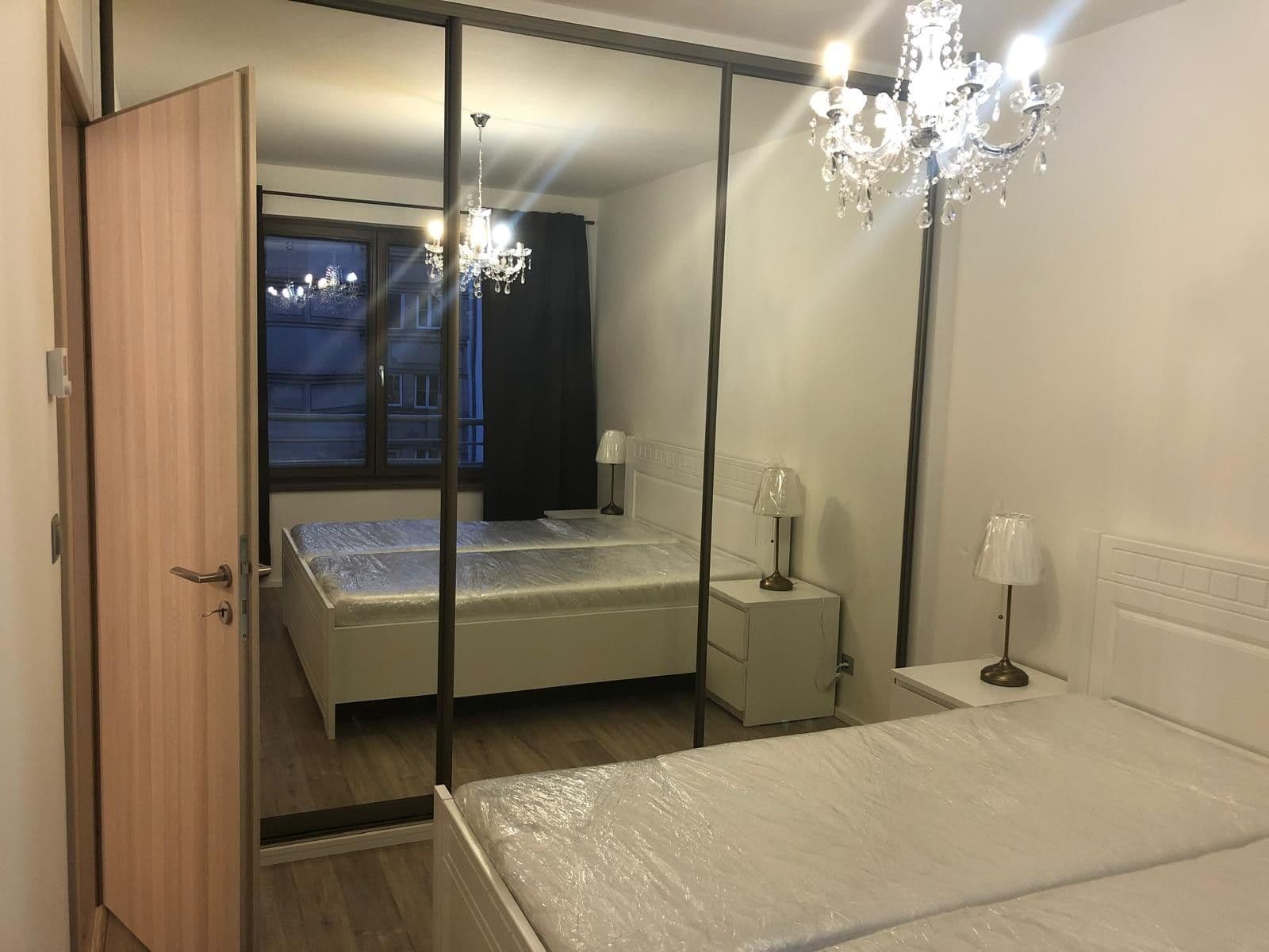1 bedroom with open-plan kitchen flat to rent, 51 m², Bassova, Prague, Prague 1 bedroom with open-plan kitchen flat to rent, 51 m², Bassova, Prague, Prague