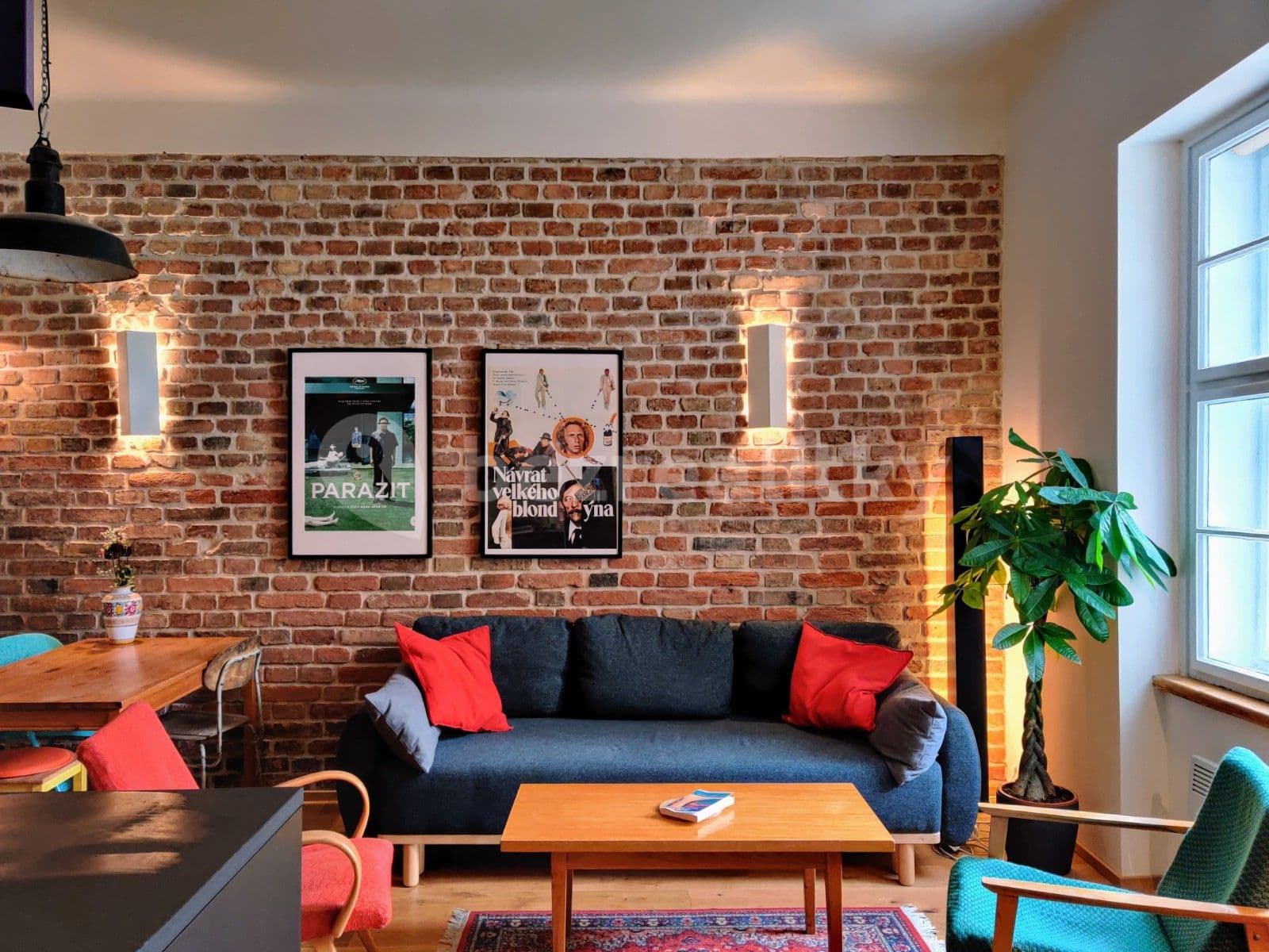 2 bedroom with open-plan kitchen flat to rent, 66 m², Veverkova, Prague, Prague 2 bedroom with open-plan kitchen flat to rent, 66 m², Veverkova, Prague, Prague