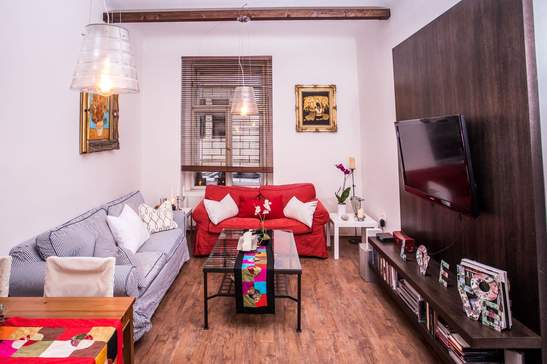 2 bedroom with open-plan kitchen flat to rent, 68 m², Černomořská, Prague, Prague 2 bedroom with open-plan kitchen flat to rent, 68 m², Černomořská, Prague, Prague