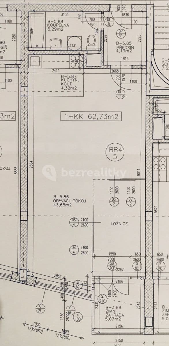 1 bedroom flat to rent, 63 m², Tomkova, Prague, Prague 1 bedroom flat to rent, 63 m², Tomkova, Prague, Prague