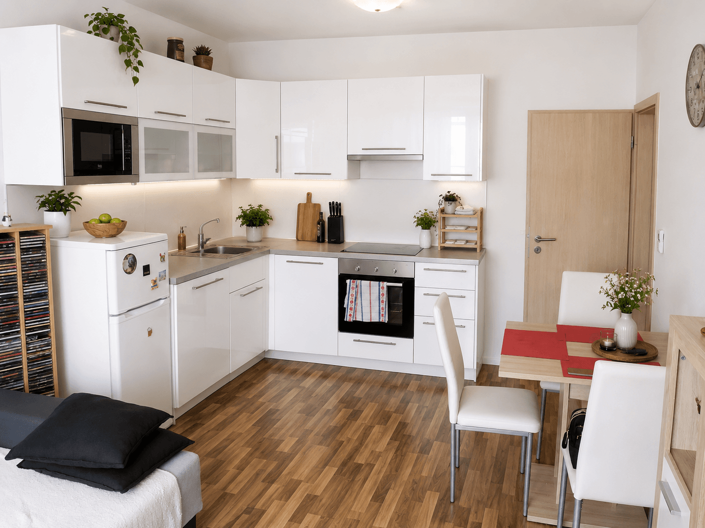 1 bedroom with open-plan kitchen flat to rent, 50 m², Makedonská, Prague, Prague 1 bedroom with open-plan kitchen flat to rent, 50 m², Makedonská, Prague, Prague