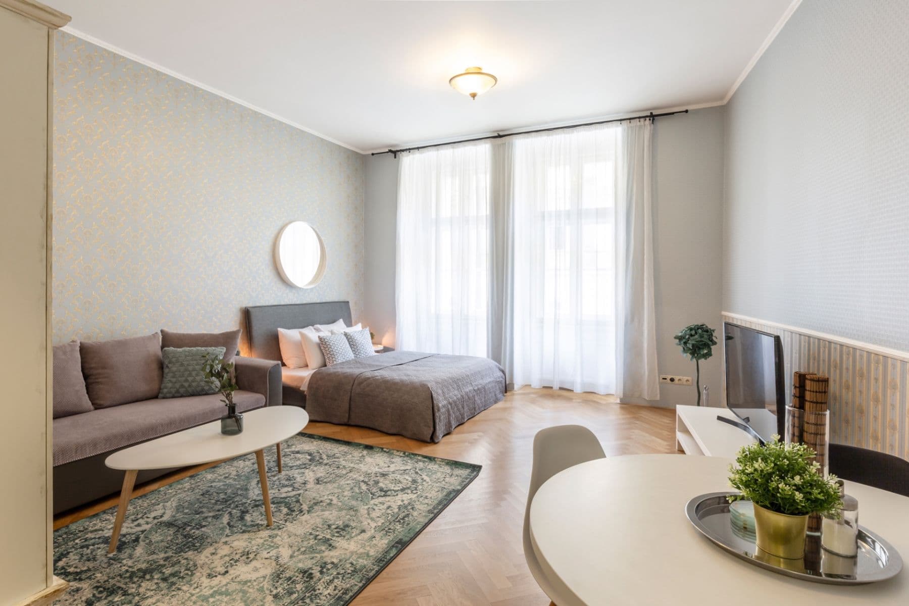 Studio flat to rent, 43 m², Vyšehradská, Prague, Prague Studio flat to rent, 43 m², Vyšehradská, Prague, Prague