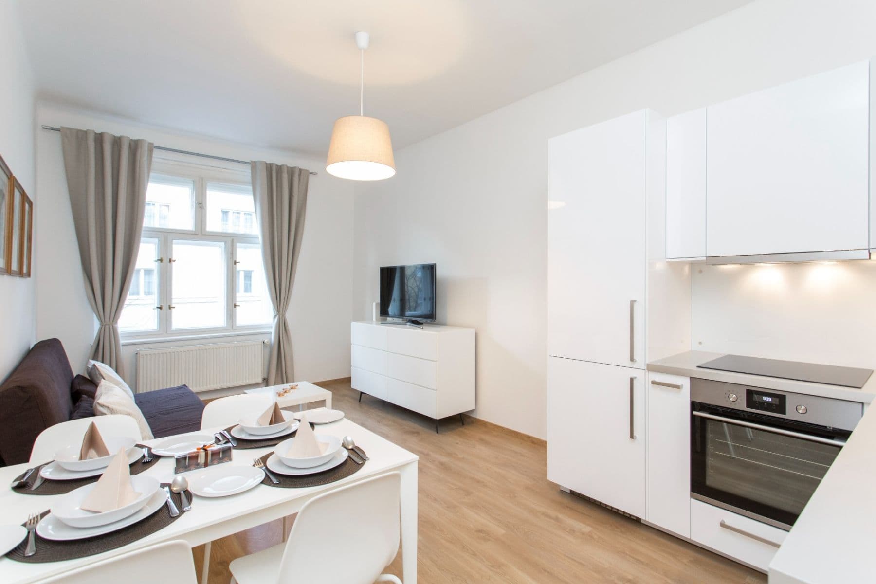 1 bedroom with open-plan kitchen flat to rent, 54 m², Jagellonská, Prague, Prague 1 bedroom with open-plan kitchen flat to rent, 54 m², Jagellonská, Prague, Prague