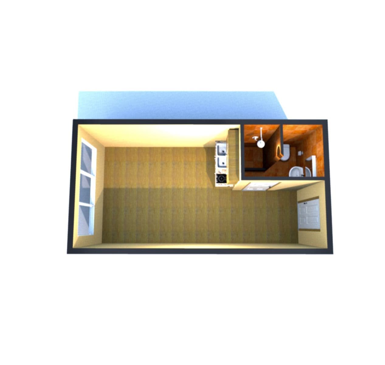 Studio flat to rent, 22 m², Plzeňská, Ostrava, Moravskoslezský Region Studio flat to rent, 22 m², Plzeňská, Ostrava, Moravskoslezský Region