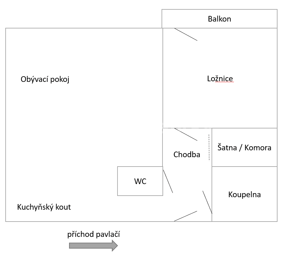 1 bedroom with open-plan kitchen flat to rent, 62 m², Na Vlnovce, Ústí nad Labem, Ústecký Region 1 bedroom with open-plan kitchen flat to rent, 62 m², Na Vlnovce, Ústí nad Labem, Ústecký Region