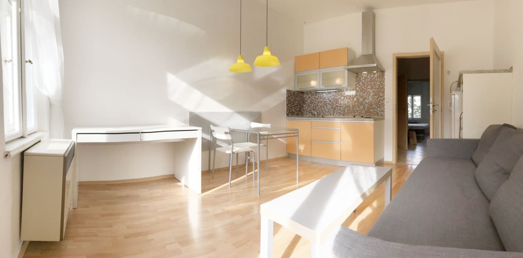 1 bedroom with open-plan kitchen flat to rent, 42 m², Černomořská, Prague, Prague 1 bedroom with open-plan kitchen flat to rent, 42 m², Černomořská, Prague, Prague