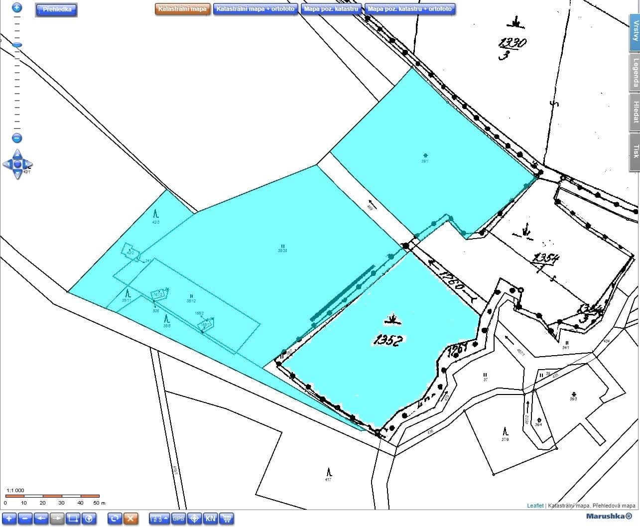 recreational property for sale, 21,852 m², Krucemburk, Vysočina Region recreational property for sale, 21,852 m², Krucemburk, Vysočina Region