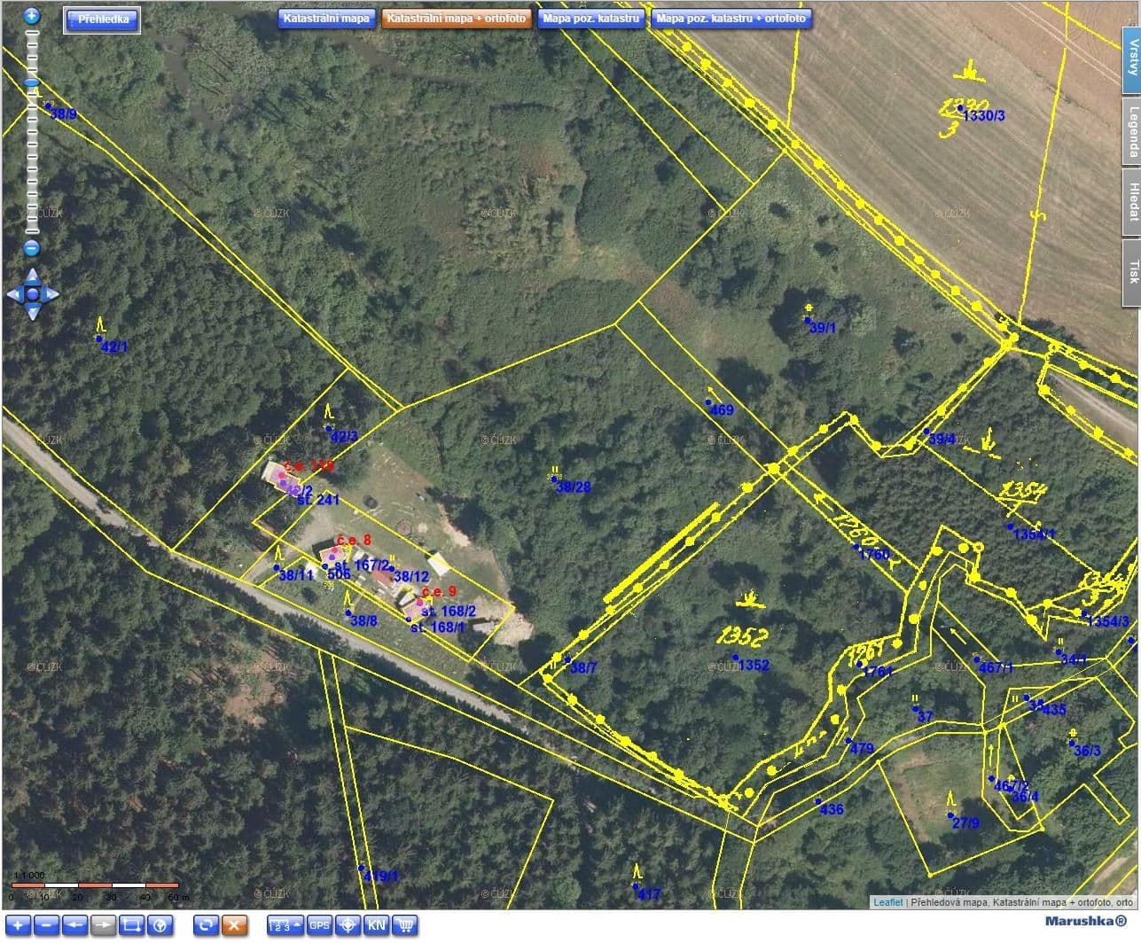 recreational property for sale, 21,852 m², Krucemburk, Vysočina Region recreational property for sale, 21,852 m², Krucemburk, Vysočina Region