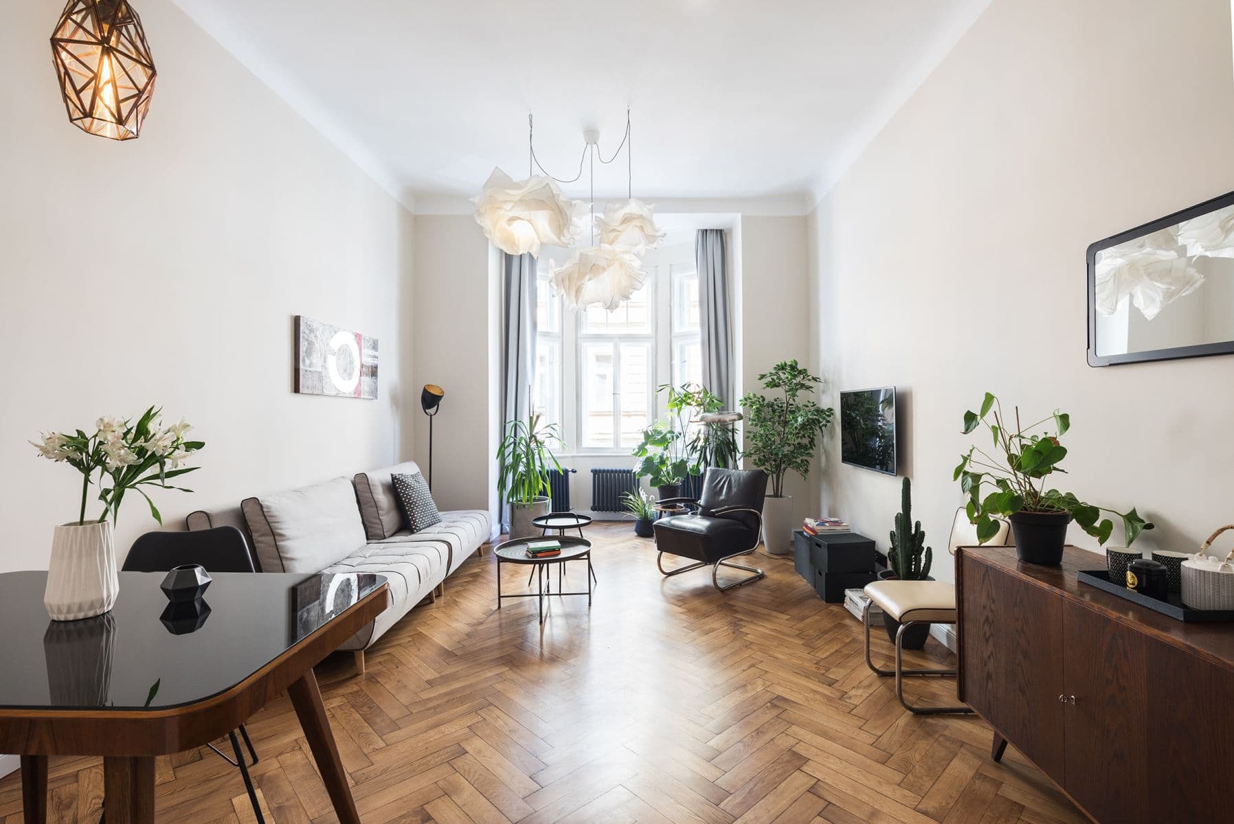 1 bedroom with open-plan kitchen flat to rent, 62 m², Bořivojova, Prague, Prague 1 bedroom with open-plan kitchen flat to rent, 62 m², Bořivojova, Prague, Prague
