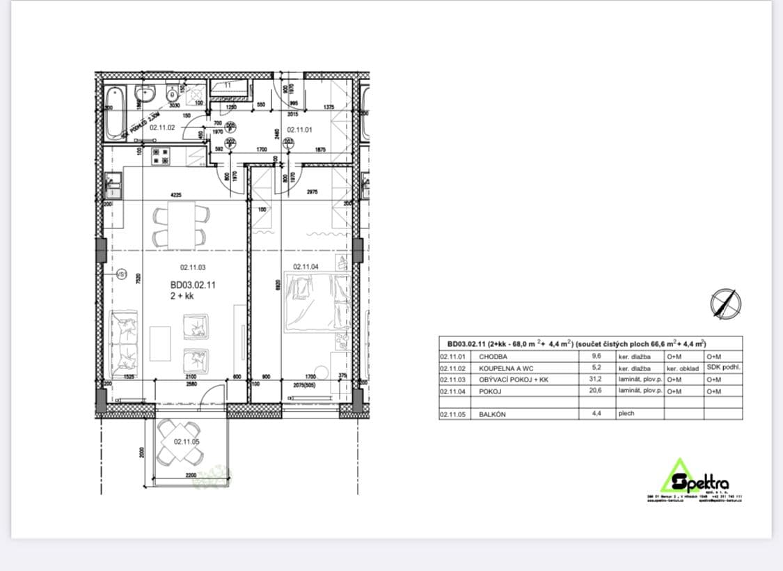 1 bedroom with open-plan kitchen flat to rent, 72 m², Nepilova, Beroun, Středočeský Region 1 bedroom with open-plan kitchen flat to rent, 72 m², Nepilova, Beroun, Středočeský Region