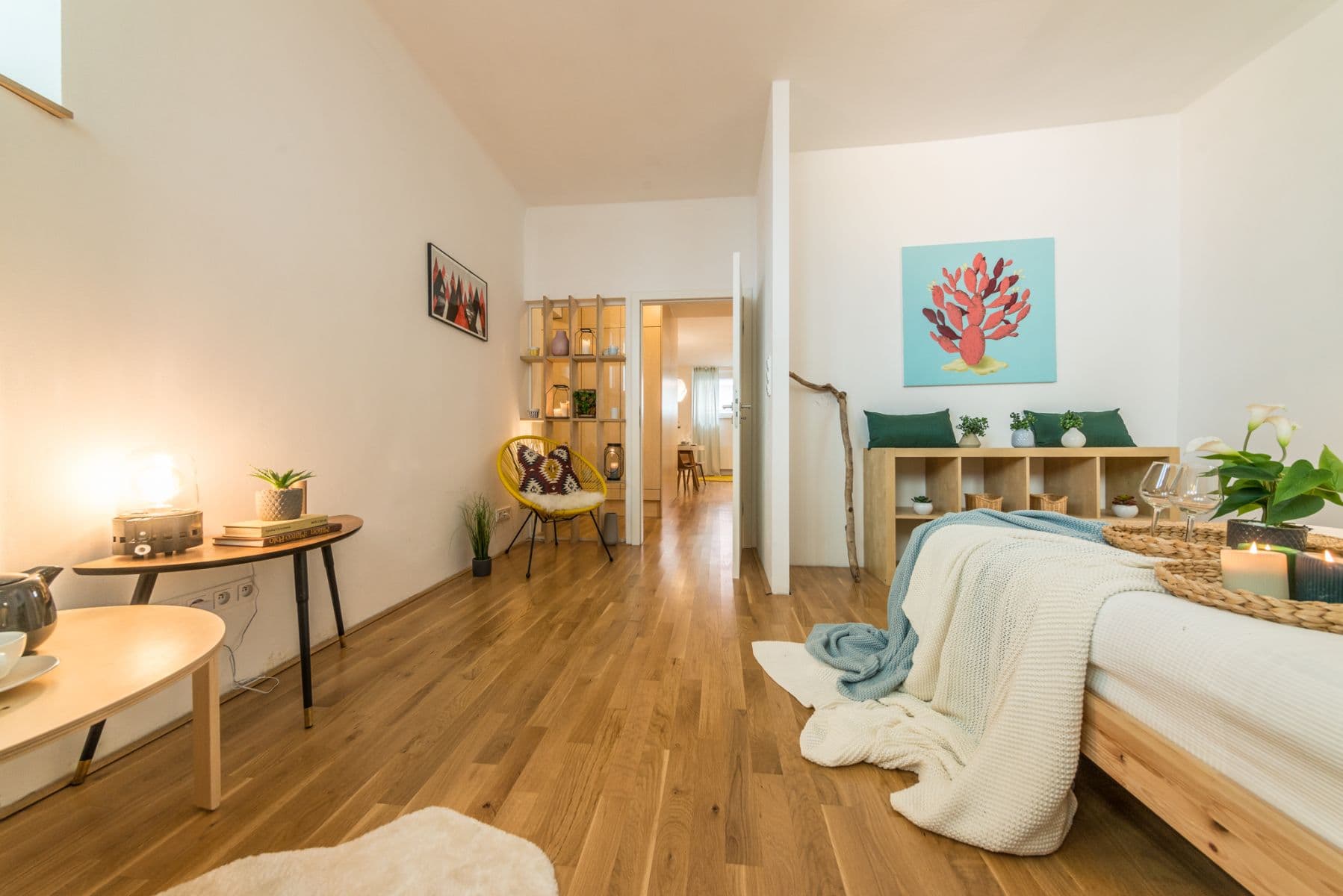 1 bedroom with open-plan kitchen flat to rent, 62 m², Buzulucká, Prague, Prague 1 bedroom with open-plan kitchen flat to rent, 62 m², Buzulucká, Prague, Prague