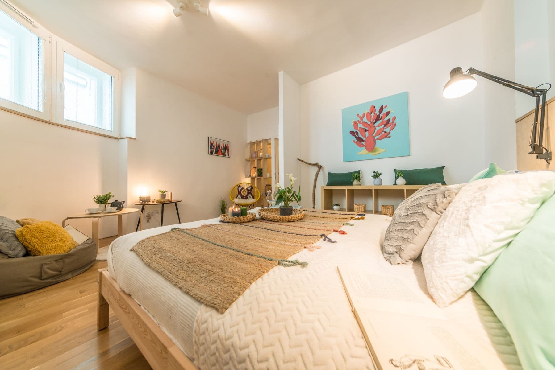 1 bedroom with open-plan kitchen flat to rent, 62 m², Buzulucká, Prague, Prague 1 bedroom with open-plan kitchen flat to rent, 62 m², Buzulucká, Prague, Prague