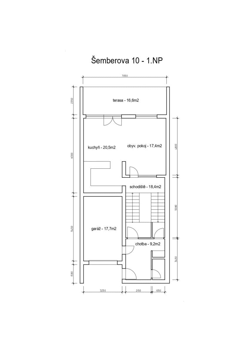 house to rent, 250 m², Šemberova, Brno, Jihomoravský Region house to rent, 250 m², Šemberova, Brno, Jihomoravský Region