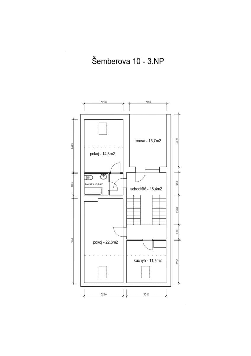 house to rent, 250 m², Šemberova, Brno, Jihomoravský Region house to rent, 250 m², Šemberova, Brno, Jihomoravský Region