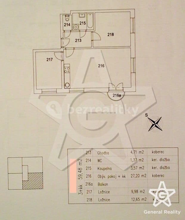 2 bedroom with open-plan kitchen flat to rent, 60 m², Antonína Bečváře, Brandýs nad Labem-Stará Boleslav, Středočeský Region 2 bedroom with open-plan kitchen flat to rent, 60 m², Antonína Bečváře, Brandýs nad Labem-Stará Boleslav, Středočeský Region