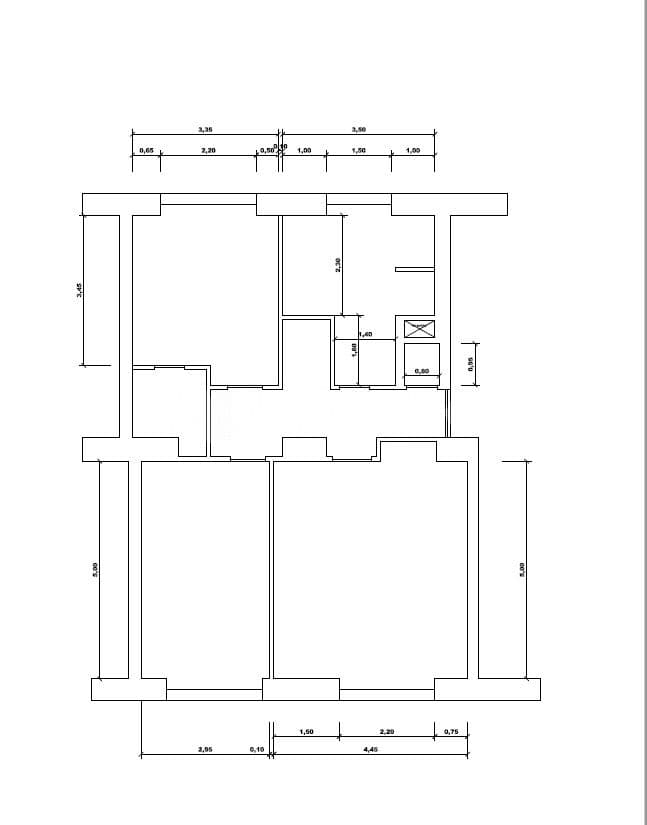2 bedroom with open-plan kitchen flat to rent, 74 m², Jeremenkova, Prague, Prague 2 bedroom with open-plan kitchen flat to rent, 74 m², Jeremenkova, Prague, Prague